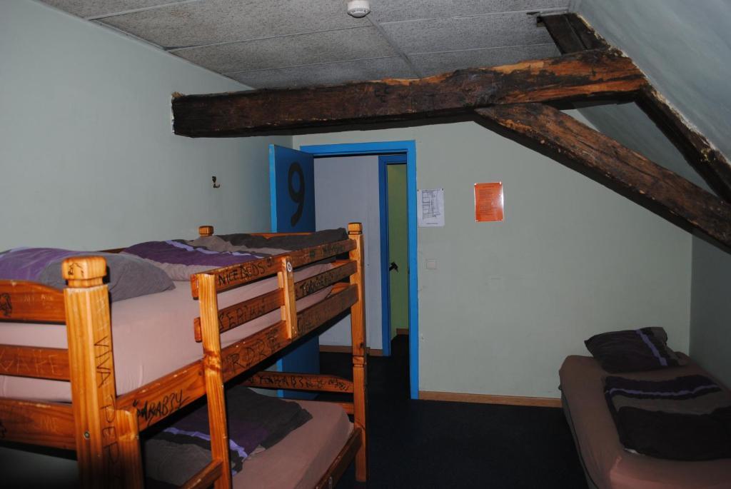 Charlie Rockets Youth Hostel Bruges Camera foto